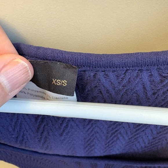 Supertrash brand Periwinkle bodycon stretchy sleeveless Mini Dress Women's XS/S - Picture 5 of 10